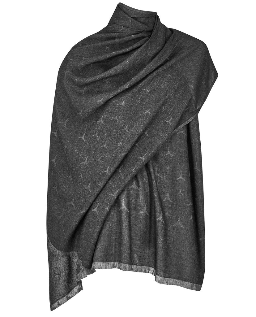 Genuine Shawl Star Pattern Black [Mercedes-Benz Collection]