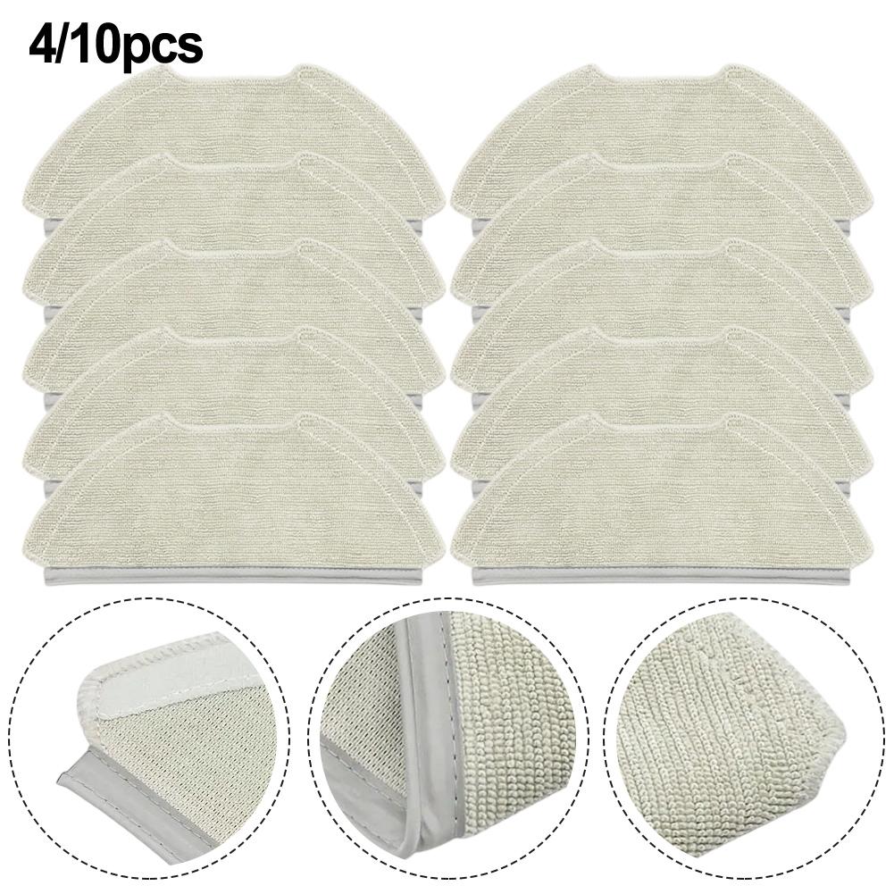 Microfiber Mop Cloths Kit for AIRROBO For T20 For FIXR For T20 Robot Vacuum Cleaner Floor Mopping 4 Pack and 10 Pack Options