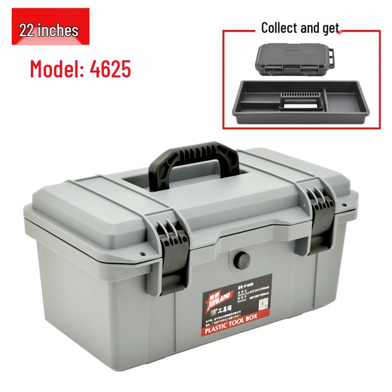 Multifunctional Large Industrial-Grade Toolbox for Home and Car