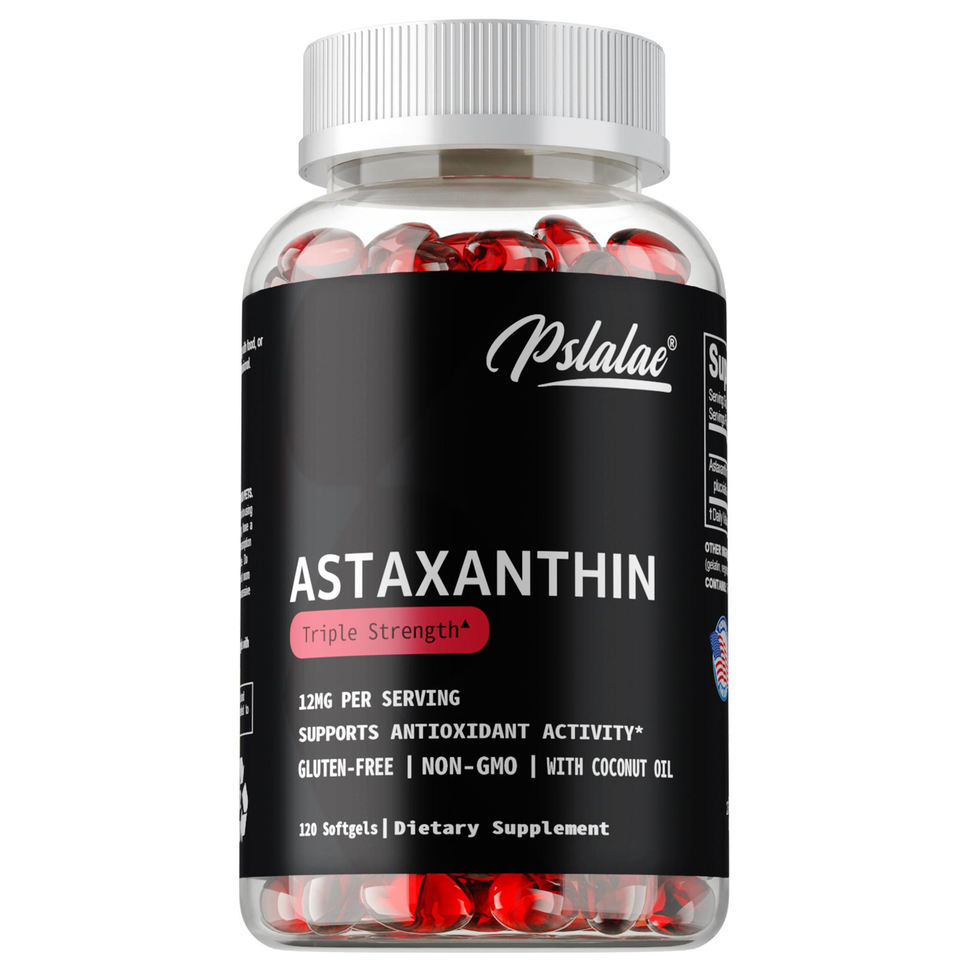 

High-purity astaxanthin capsules, boost immunity, easily absorbed, suitable for both men and women. 120