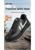 Insulated Electrician Safety Shoes: Anti-Smash, Anti-Puncture, Waterproof, Oil-Proof, Plastic Toe Cap, Low-Top Work Shoes