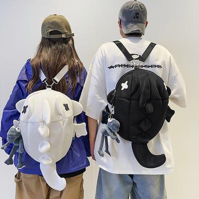 Sac à dos multifonctionnel Requin Cartoon Sac à bandoulière pour enfants Sac de voyage à bandoulière