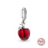 Red Ladybug Lucky Clover Charm Beads 925 Silver Pendant for 3mm Bracelet DIY Jewelry Gifts for Women