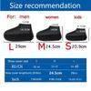 NEW Silicone Rainproof Shoe Covers Outdoor Models of Non-slip Wear-resistant Shoe Cover Children Waterproof Rain Silicone Covers