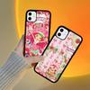 S-Strawberry Cartoon S-Shortcake Girl For IPhone 17 16 15 14 13 12 11 Pro Max Plus Mini PC+TPU Back Phone Cover