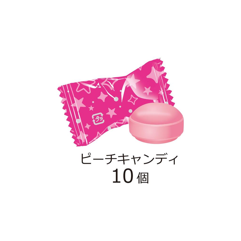 Heart Narumiya Characters File Candy Peach Flavor Candy Set of Candy/Toy [BOX 8]