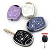 TPU autosleutelhouder voor Ford MONDEO FIESTA FOCUS C-MAX S-MAX TRANSIT KA GALAXY met 3 knoppen.