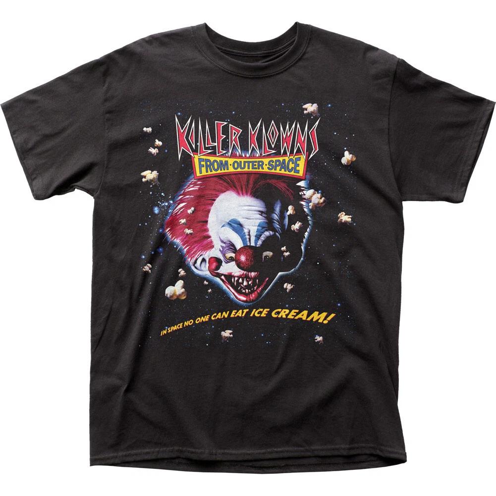 Killer Klowns From Outer Space Mens T Shirt Movie Classic Tee Brand New Black