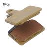 1 Pair Bicycle Disc Brake Pad Copper Base Metal Sintered Disc Brake Pads For -Shimano Deore - B01S B01 Bike Cycling Accessories
