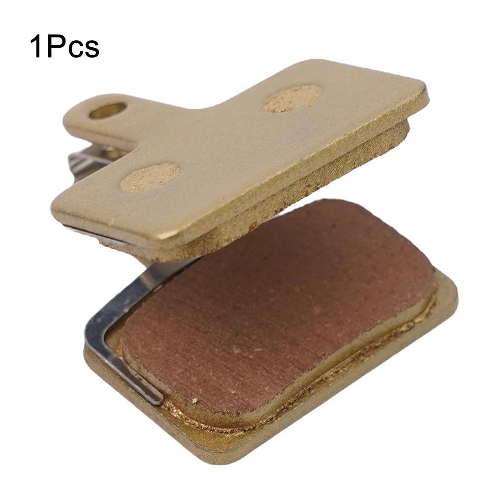 1 Pair Bicycle Disc Brake Pad Copper Base Metal Sintered Disc Brake Pads For -Shimano Deore - B01S B01 Bike Cycling Accessories