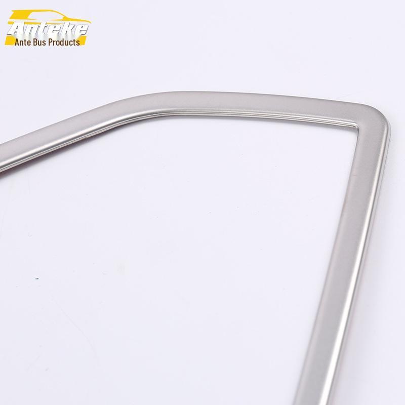 Stainless Steel Speaker Cover for 17 CX-5: Decorative Bright Ring Frame