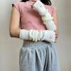 Knitted Warm Arm Sleeve Long Fingerless Gloves Fashion Arm Warmer Gloves  Autumn Winter