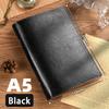 High Quality A5/A6 Notebook PU Leather Loose-leaf Diary Book Detachable Shell Binder Notepad Student
