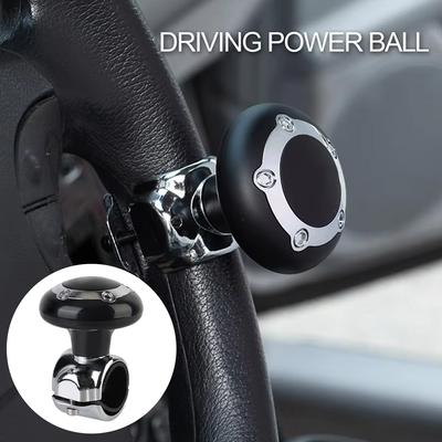Steering Wheel Spinner Knob Spinner Knob Rotating Car Turning Steering Wheel Ball Handle with Hand Tools Kit Universal Steering Wheel Booster