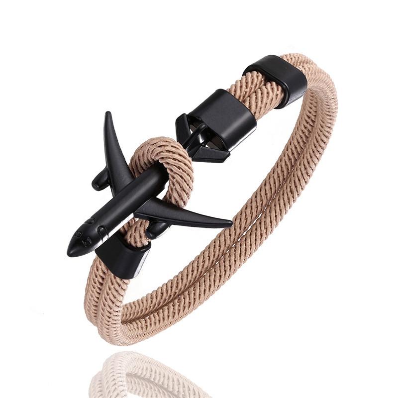 Personalisierte Flugzeug London Skyline Armband Für Männer Pilot Freund Luftfahrt Reise Flugzeug Schmuck Geschenk