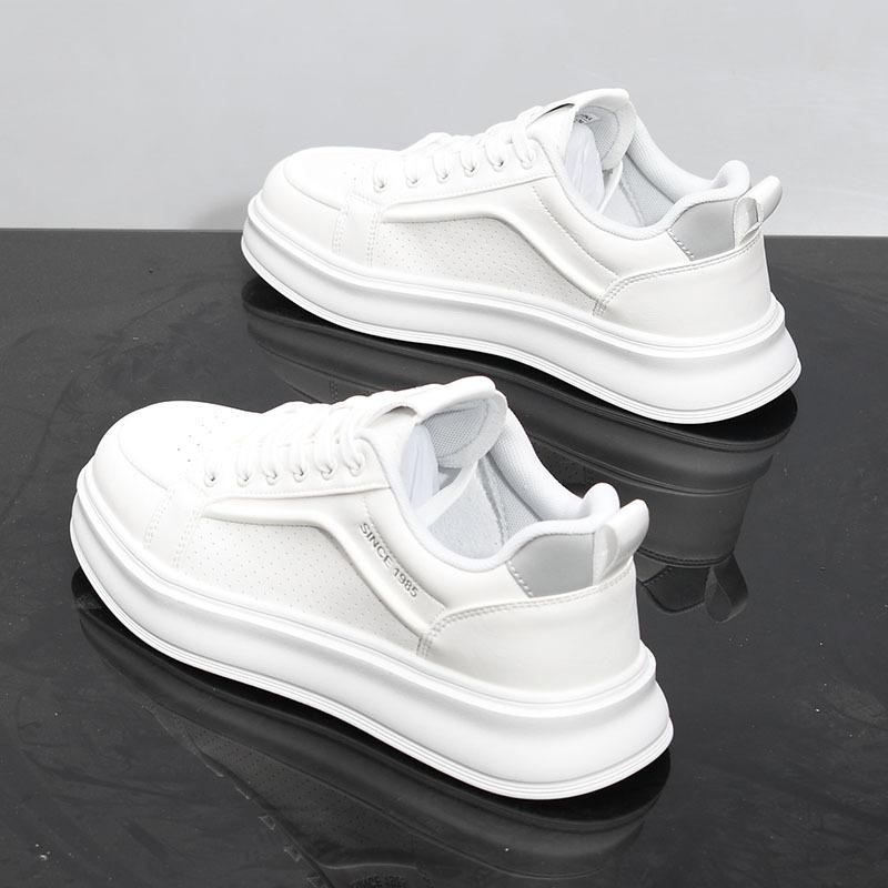 

Summer breathable new sports and leisure shoes leather thick baseplate shoes tide D 39