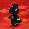 Cute Stuffed Horse Toy Mascot Dolls Zodiac Pony Figurine Horse Plush Doll  Birthday Gift