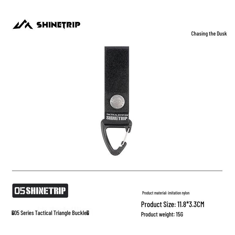 Mountain Fun Shine Trip Tactical Multifunctional MOLLE D-Ring Triangle Hook Buckle Outdoor.