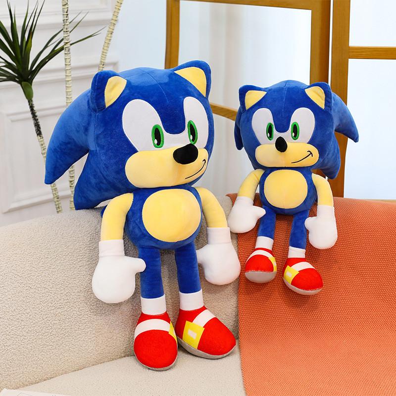 Peluche Cuscino Cartone Animato Sonic Hedgehog Carino Per Giocare dei Bambini