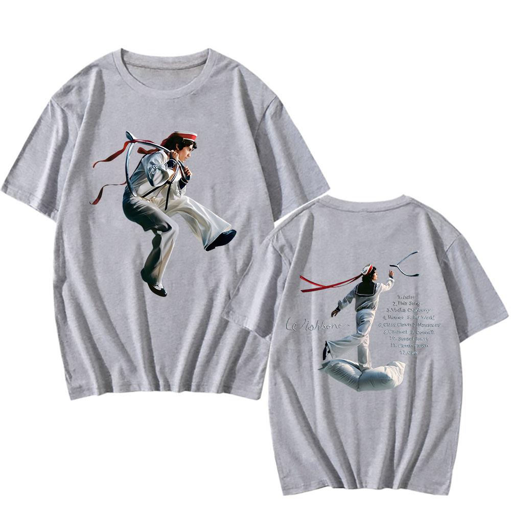 Conan Gray Wishbone Album Graphic T-shirt Short Sleeve Cotton Summer Tshirts for Male Streetwear Hip Hop 2025 Fashion Men Tees
