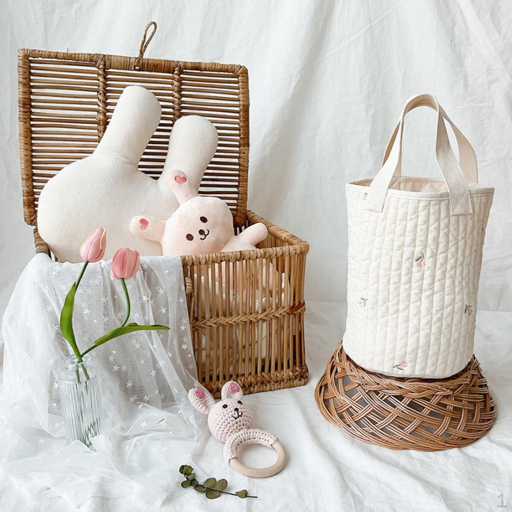 

Tote Bag Baby Pushchair Organizer Large Space Reusable Bottle Toys Dolls Travel Stuff Bags Multi Tulipa