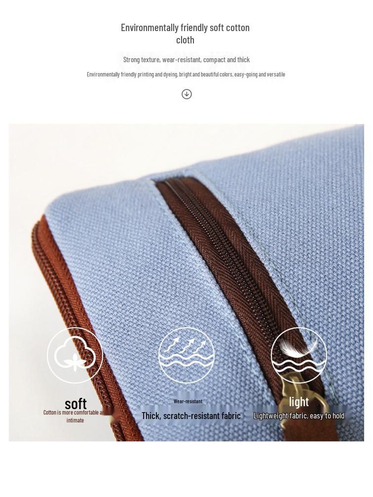 Three-Color Patchwork Mini Canvas Handbag for Women - Cute 6-Inch Phone Bag