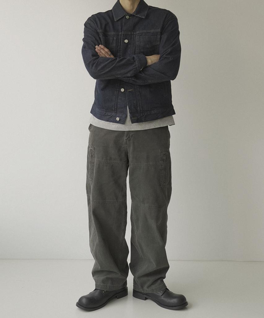Siiiido Jonah Pf Silhouette Selvedge Raw Denim Jacket #1
