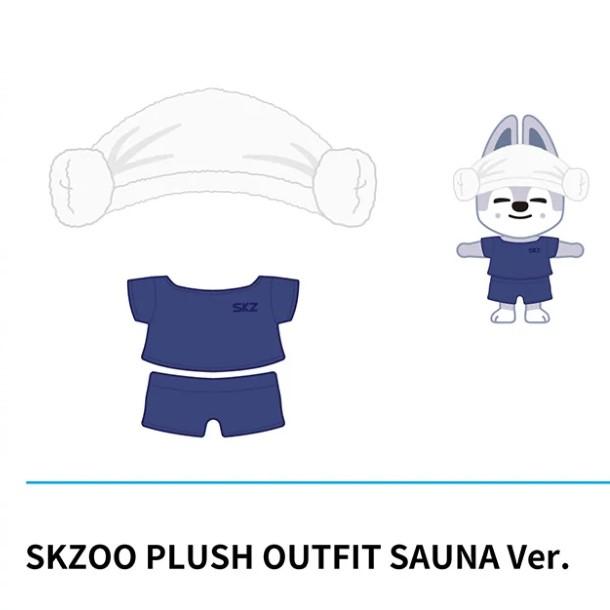 (FORHÅNDSBESTILLE)JYP Japan POPUP STORE 2025,Skzoo SAUNA Plysjantrekk Sauna