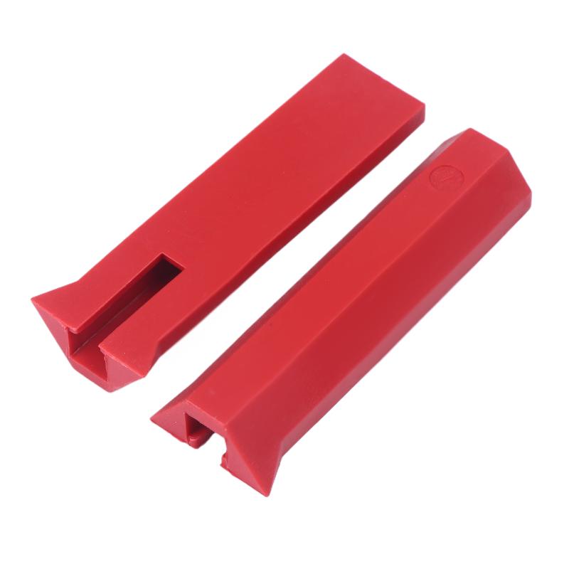 2/4/10Pcs Woodworking Track Clamp Protective Sleeve Chuck Soft Rubber Sleeve For Ratchet Track Clamps