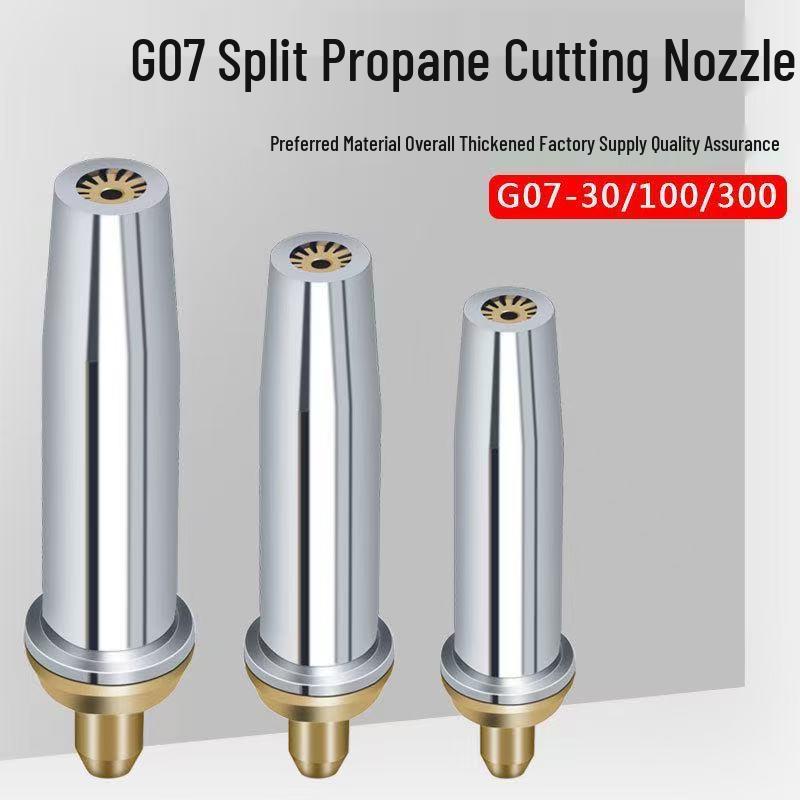 

National Standard G07-30 Stainless Steel Propane Cutting Torch with Two-Piece Tip for Liquefied Gas G07-30 Propane Tip No. 1