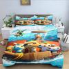 Octonauts Bedding Set Simba Anime and Cartoon 3D Children'S Duvet Cover Set  King Size Bedroom Comforte Cute Printed