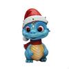 Christmas Decoration Dragon Figurine Miniature Lovely Xmas Statue Ornament for Home