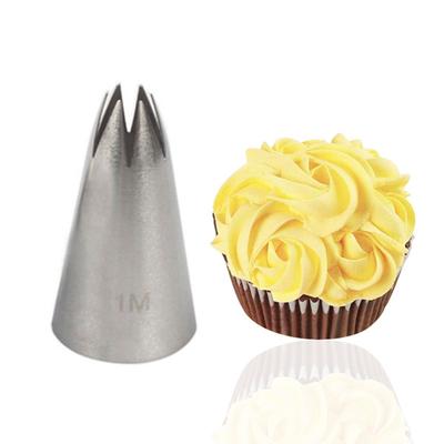 Pastry Tips Stainless Steel Cupcake Baking Mold Icing Piping Nozzles Cake Decorating Ice Cream Tool