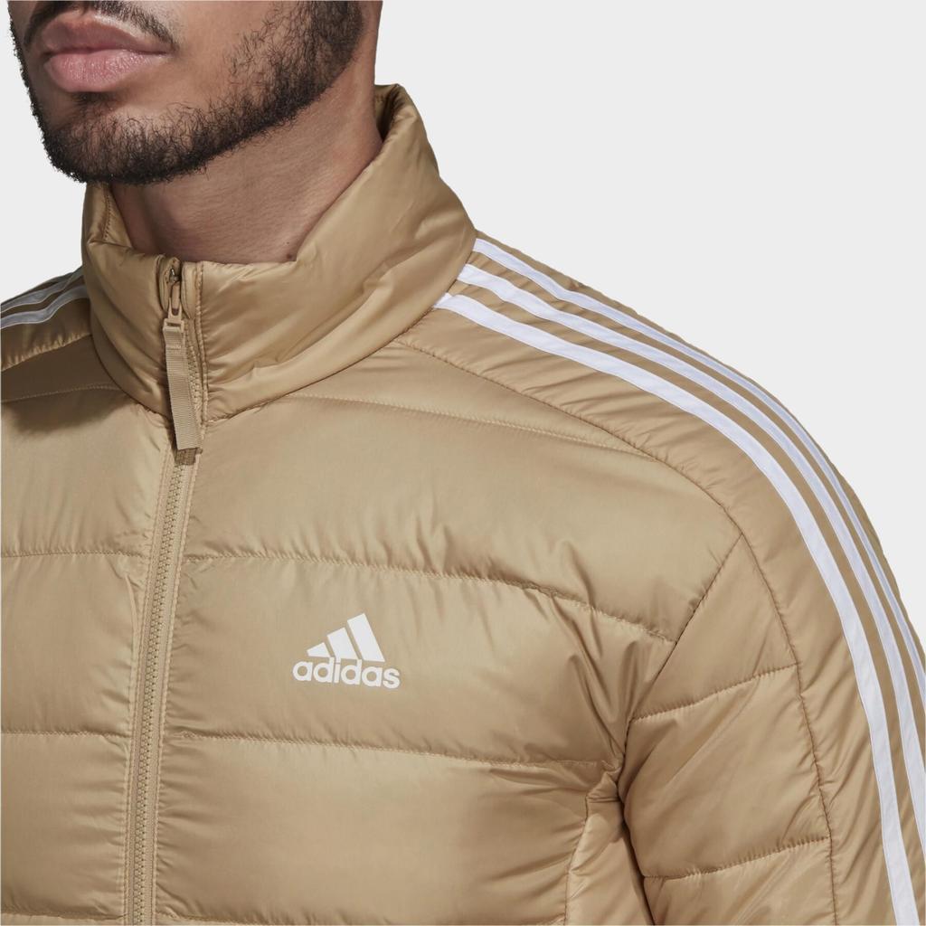 Adidas Essential Slim Fit Breathable Warm Waterproof Windproof Down Jacket Men Jackets Beige GT9171