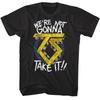 Twisted Sister We're Not Gonna Take It T-shirt da uomo Logo Glam Rock Band Concerto