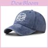 Cotton Vintage Baseball Cap With Washed Design Letter Print For Men Women Outdoors Summer