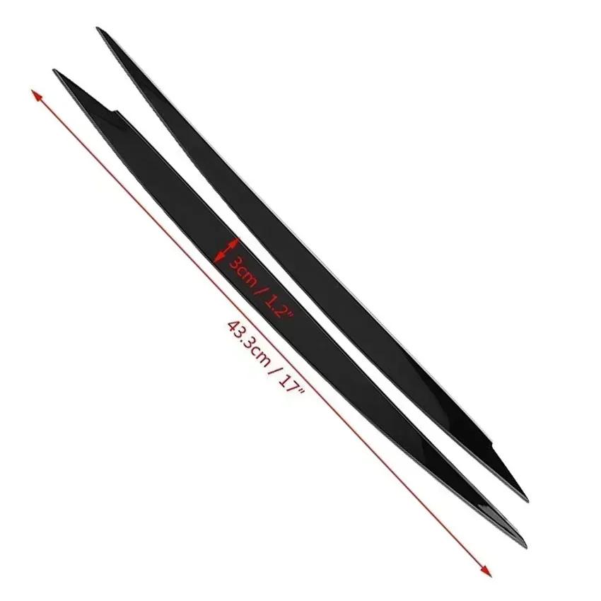 Headlights Eyebrow Eyelids Stickers Trim Cover  Accessories Body Kit For VW GOLF 7 7.5 VII MK7 MK7.5 GTI R GTE GTD 2013-2020
