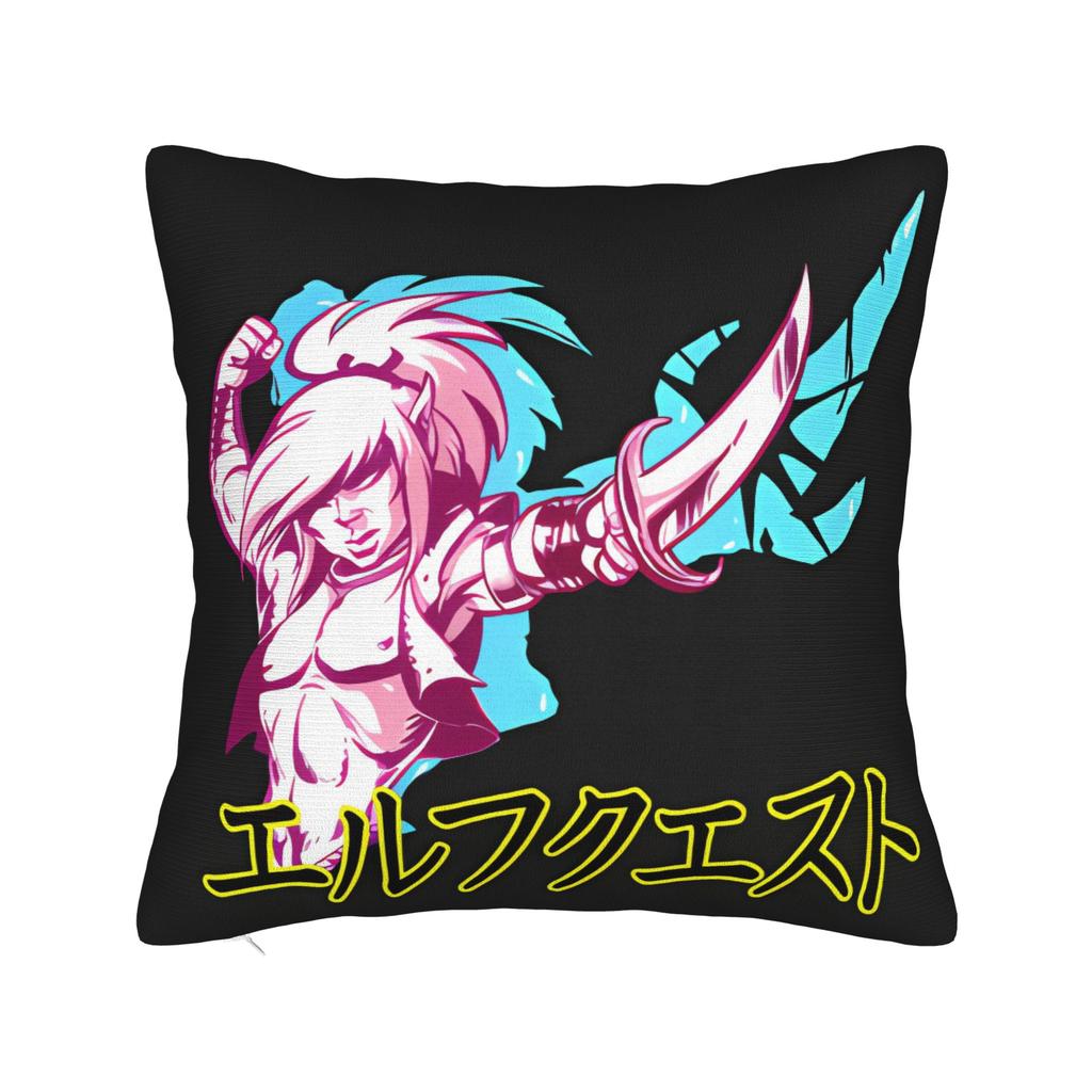 ElfQuest First Portfolio Pillow Case Comfy Pillow Cover For Sofa Couch Bed Living Room Fashion Cushion Cover