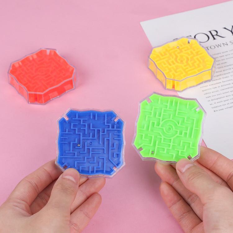 Family 3d Fun Maze Ball Educational Toy Plastic Brain Puzzle For Kids And Teens