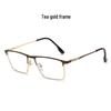 Men's Ultra-Light Blue Light Blocking Glasses with Color-Changing, Full-Frame Flat Lenses – Compatible with Migraine and Myopia Lenses.