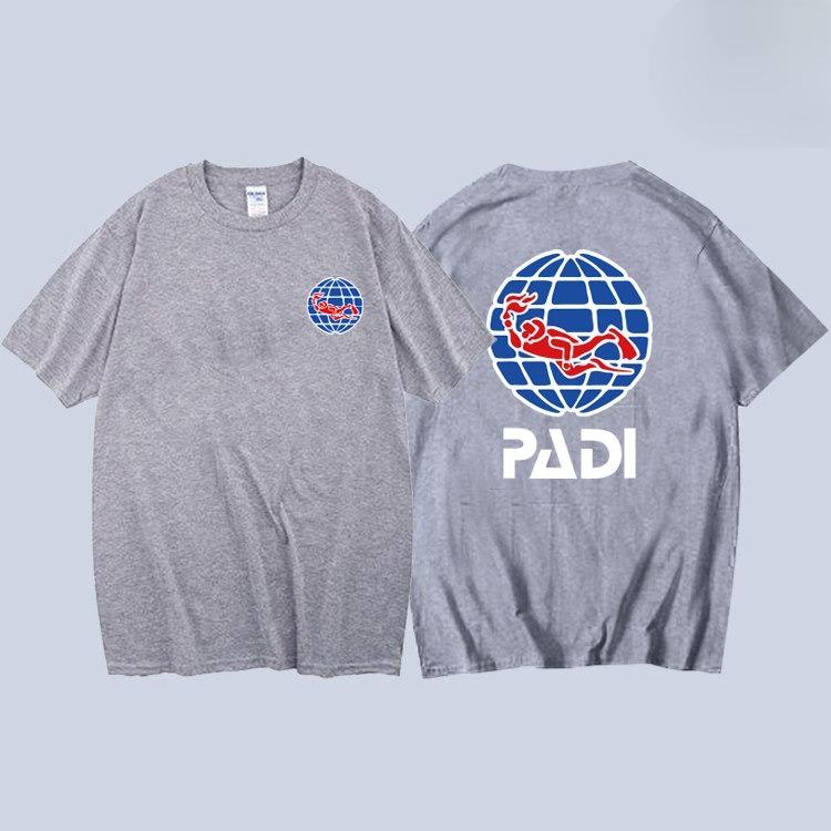 CMAS World Underwater Association PADI Diving Instructor Association Maglietta Unisex Abbigliamento e Donna Estate 2026 Nuova Maglietta