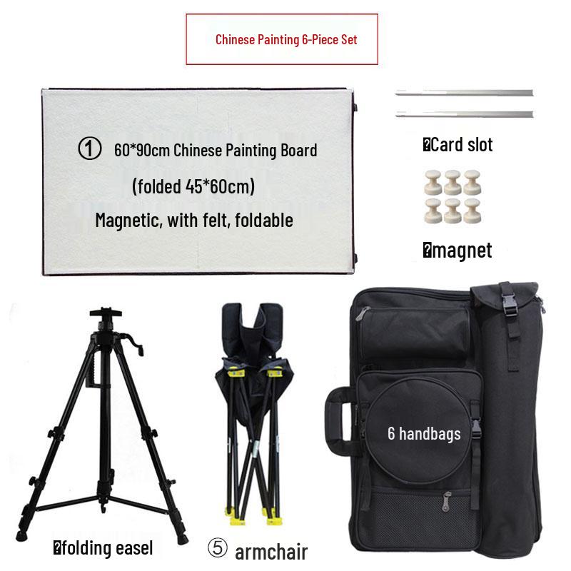 4K Rainproof Multifunctional Sketch Bag for A2 Boards - Coffee