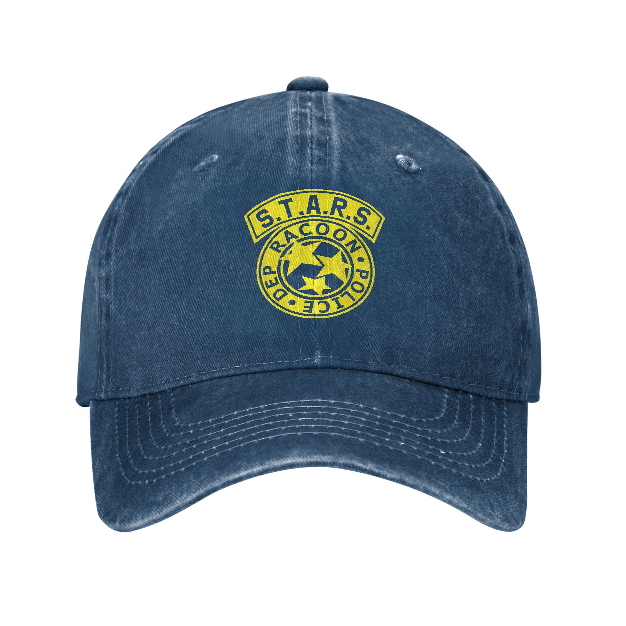 

Resident Evils Sun Baseball Cap Unisex-Teens Print Trucker Hat Summer Casual Outdoor Sports High Quality Snapback Cap One Size темно-синього кольору
