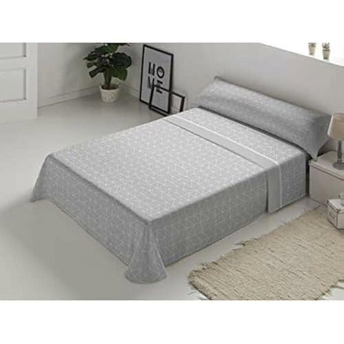 Parure De Draps Franela Ankara DOR (90, Gris)