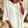 European-American Women's Knit Hoodie with Drawstring 2026