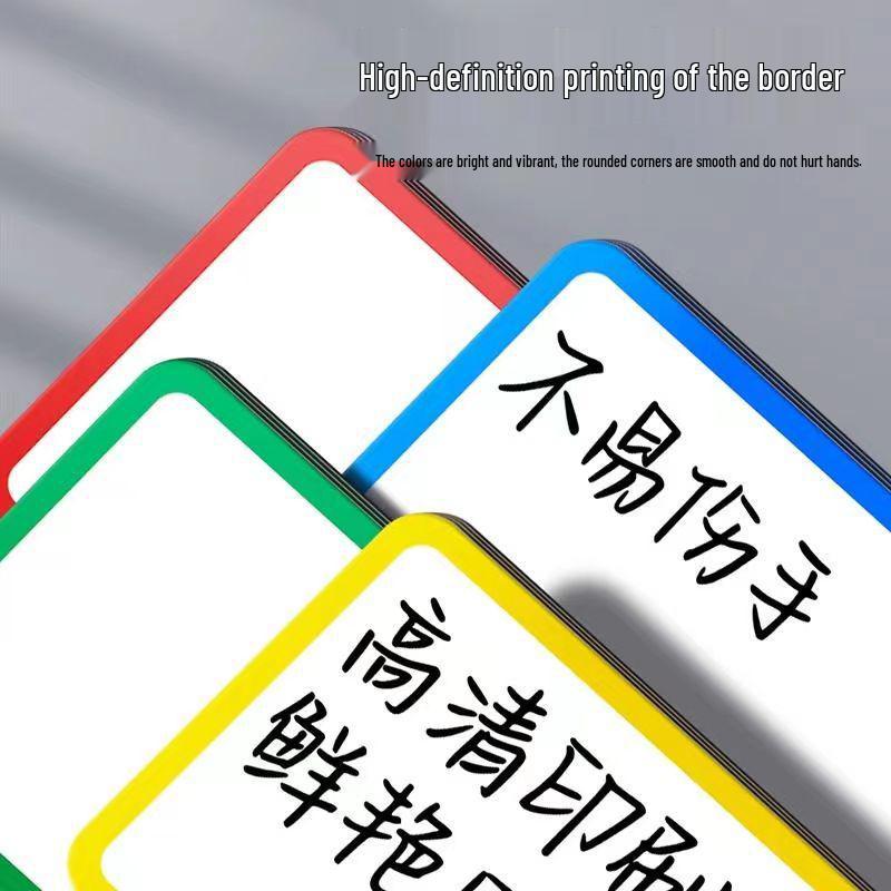 Colorful Magnetic Erasable Whiteboard Label Stickers & Name Tags