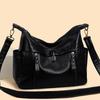 Women's Messenger Bag Large Capacity Soft Leather Shoulder Bag Vintage Mother Bag