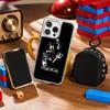 ManeS-skinS Hip Hop Band Poster Phone Case for iPhone 16 15 14 13 12 11 Pro Max Sheepskin Silver-edged Protective Case