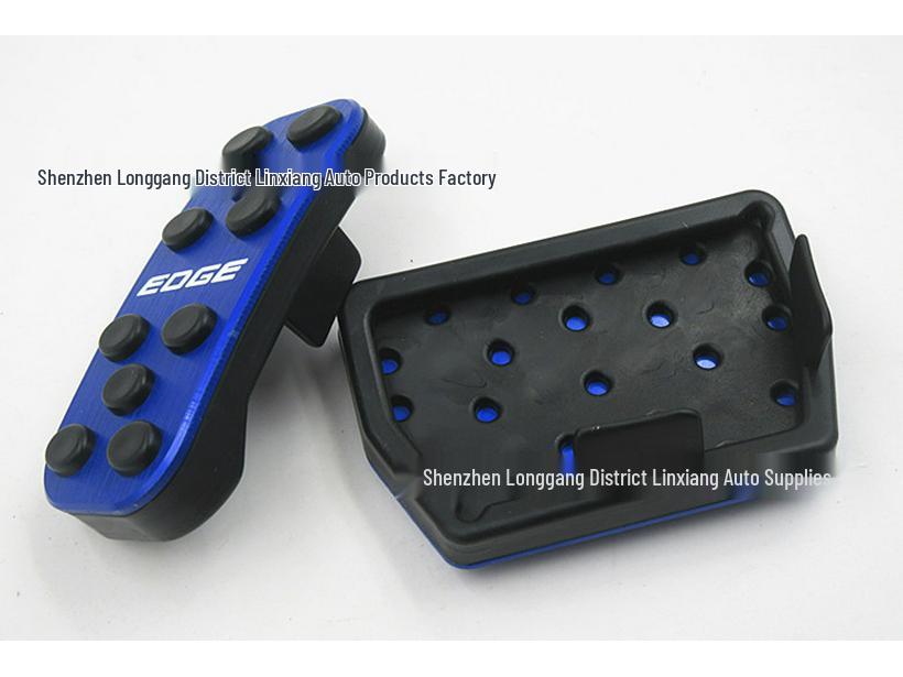 Ford Edge Aluminum Alloy Anti-Slip Accelerator and Brake Pedal