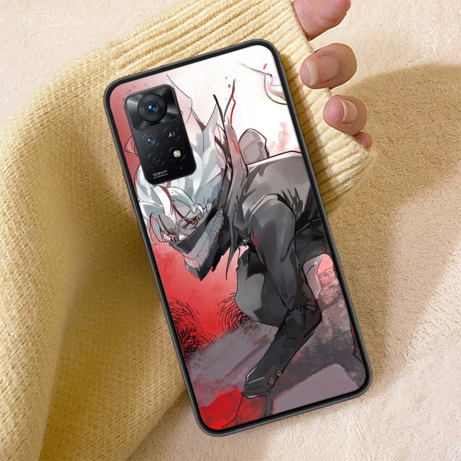 Anime D-DandadanS Okarun Handyhülle Für Redmi Note 13 14 15 Pro Plus 12 13C 12C 15C 9 10 10C 9T 9C 9A TPU Weiche Hülle Klar Handy